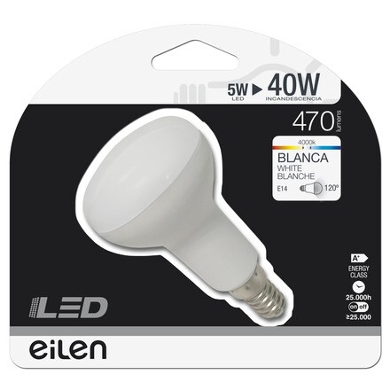 Image of Bombilla Led Reflectora E14 5w 470 Lm 001301405393