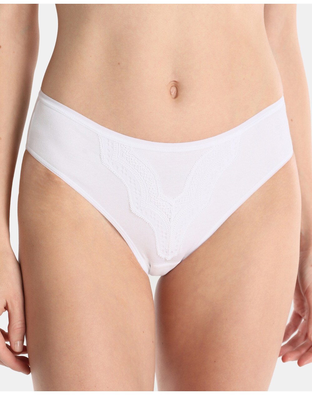 Teres Louna cotton bikini briefs, White. thumbnail