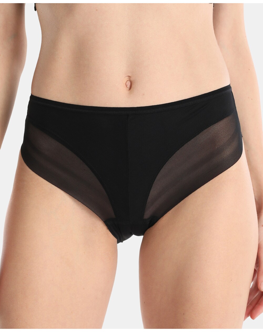 Teres Aislin no-show bikini briefs, Black. thumbnail