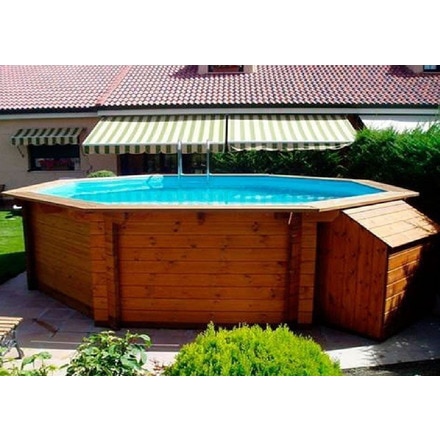 Image of Piscina Madera Panelada Rectangular 000963404728