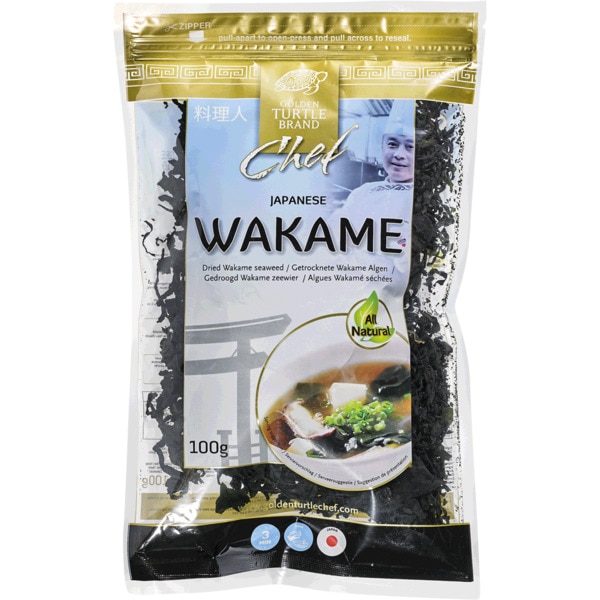 Algas Secas Golden Turtle Embalagem 100 G Wakame Supermercado El