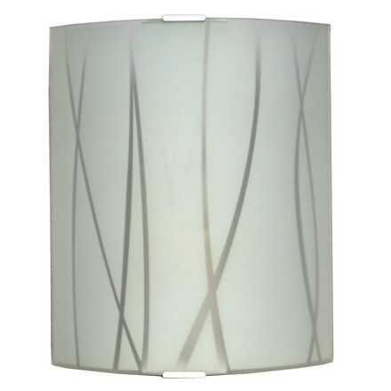 Image of Aplique De Pared Cuadrado Cristal 001315004513