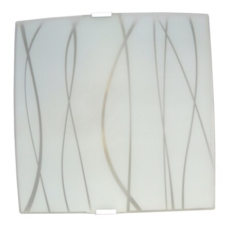 Image of Plafón Cuad 2x E27 Max 60w Lines 001318003959