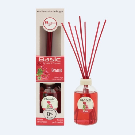 Image of Ambientador Varillas Basic Geranio 001219103825