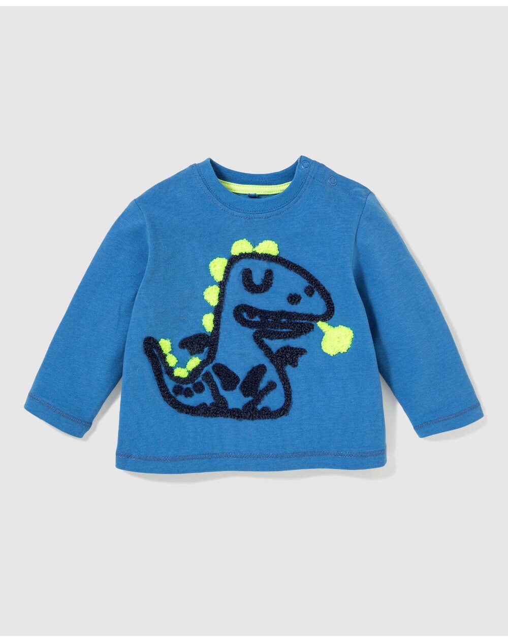 Freestyle baby boys' blue T-shirt with dinosaur, Blue. thumbnail
