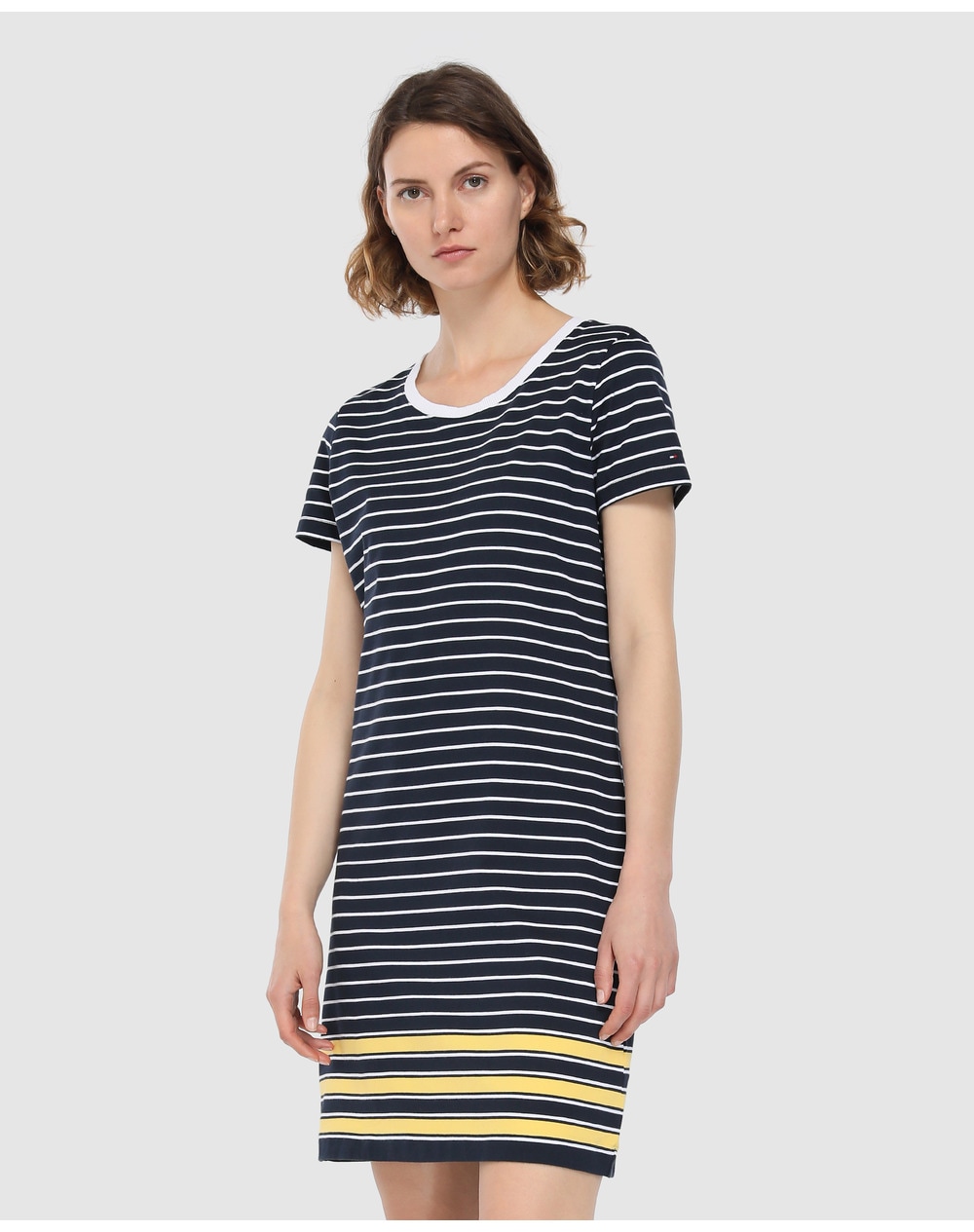 Tommy Hilfiger women's short dress with stripes, Printed. thumbnail