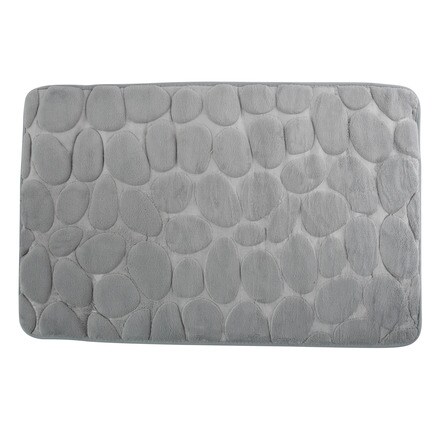 Image of Alfombra Baño Microfibra+pvc Piedras 000706303088