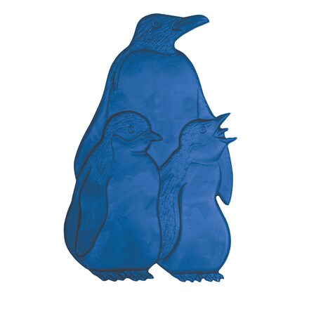 Image of Figura Antideslizante Pingüinos 5 Uds 000706304011