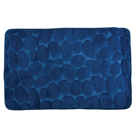 Image of Alfombra Baño Microfibra+pvc Piedras 000706302742