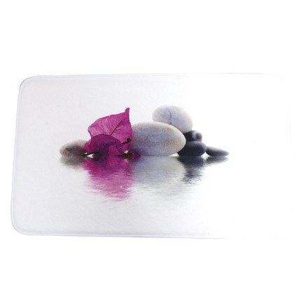 Image of Alfombra Baño Microfibra+pvc Borneo 000706303351