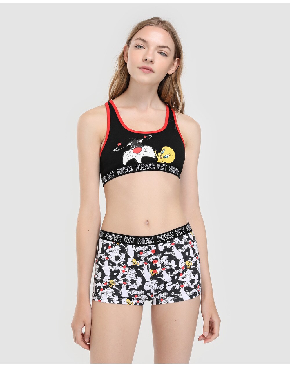 Warner bra and briefs pack with Tweety and Sylvester, Multicoloured. thumbnail