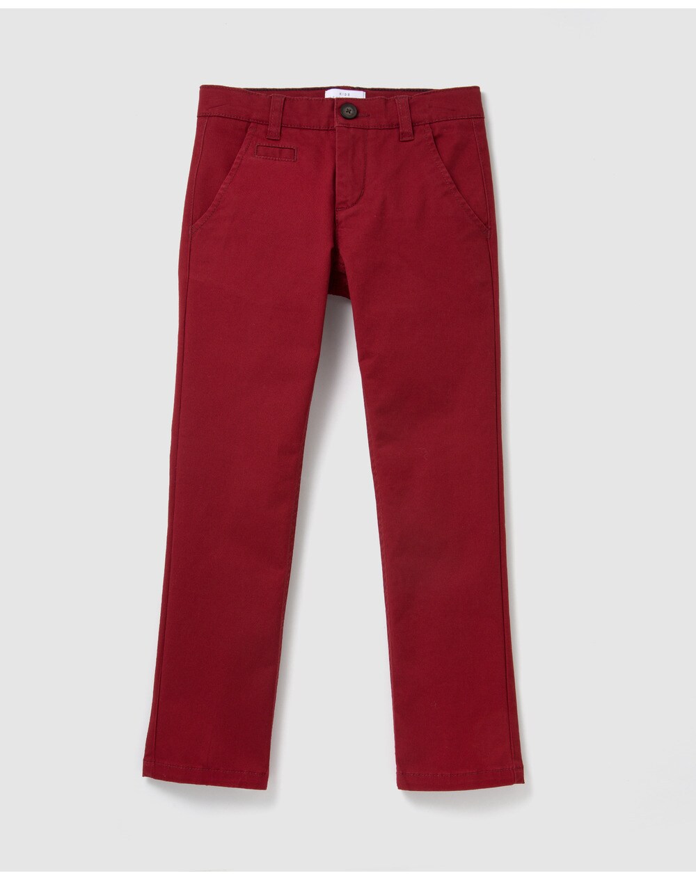 Freestyle boys' maroon chinos, Maroon. thumbnail