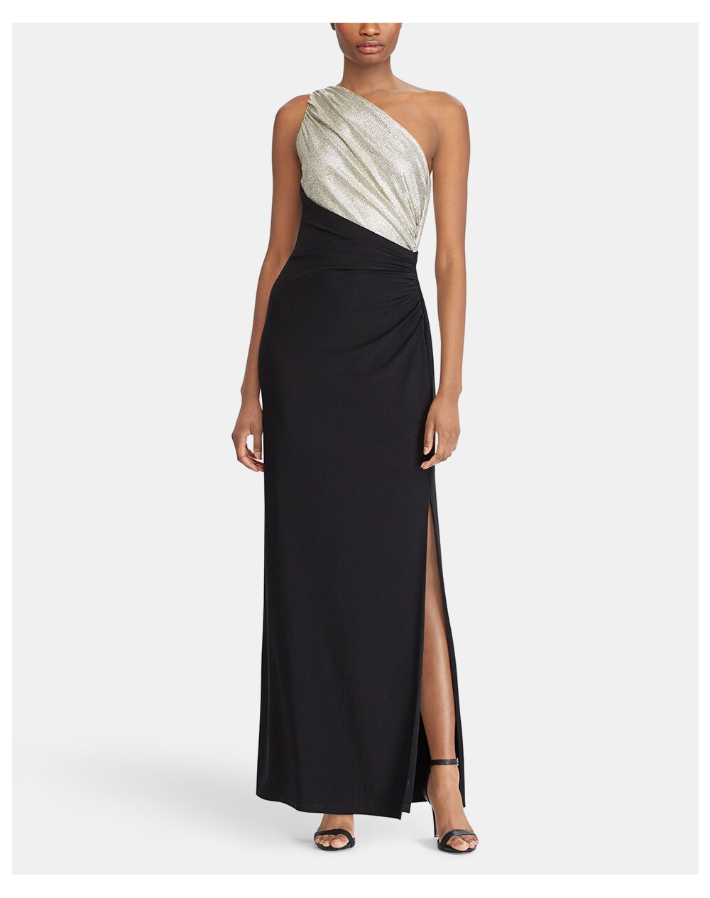 Lauren Ralph Lauren women's long two-coloured dress, Multicoloured. thumbnail