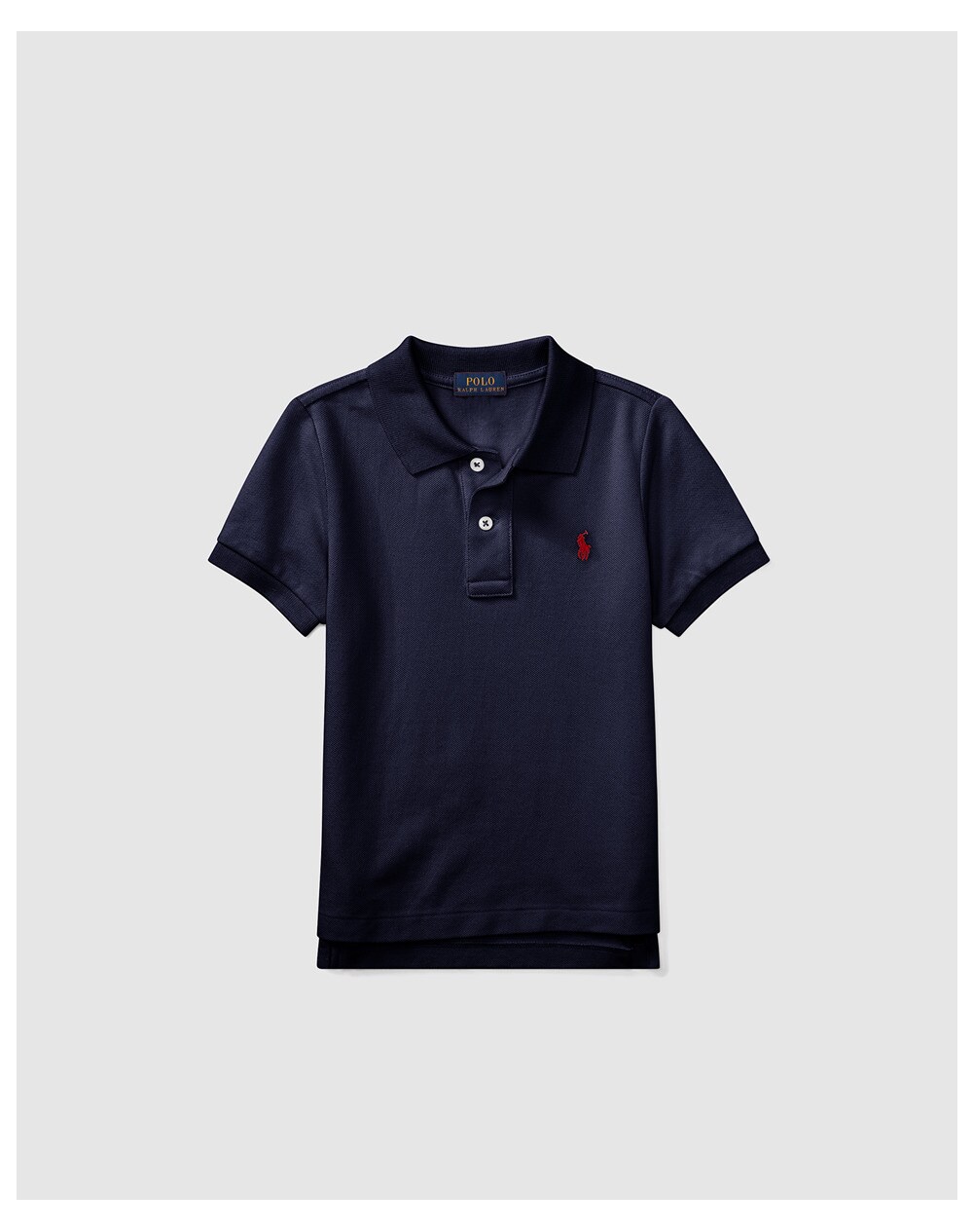 Polo Ralph Lauren boys' basic navy blue polo shirt, Navy blue. thumbnail