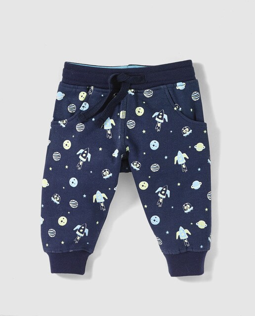 Calças desportivas de bebé menino Freestyle azul marinho Calças desportivas de bebé menino Freestyle azul marinho