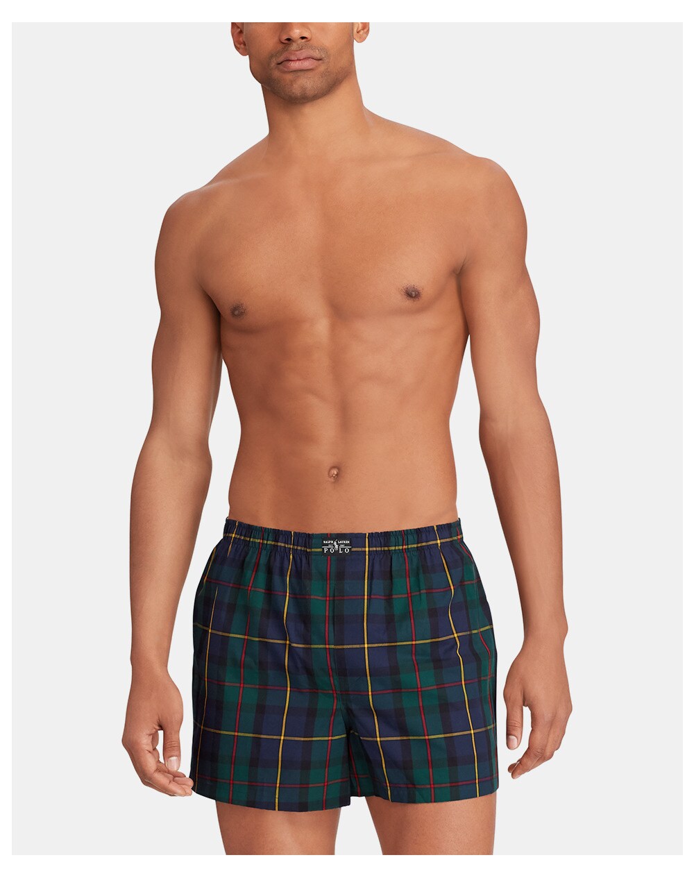 Polo Ralph Lauren men's three-pack of printed fabric boxer shorts, Multicoloured. thumbnail