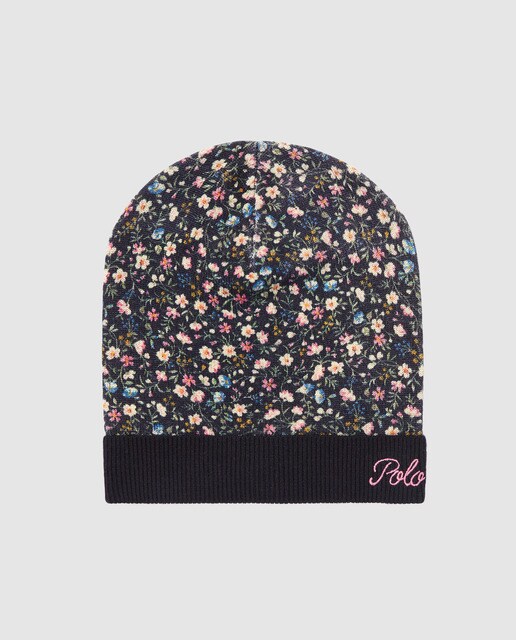 Gorro de menina Polo Ralph Lauren com estampado floral Gorro de menina Polo Ralph Lauren com estampado floral