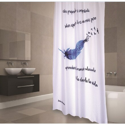 Image of Cortina Baño Pluma 000706001823