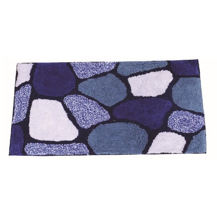 Image of Alfombra Baño Algodón Piedras 000706303054