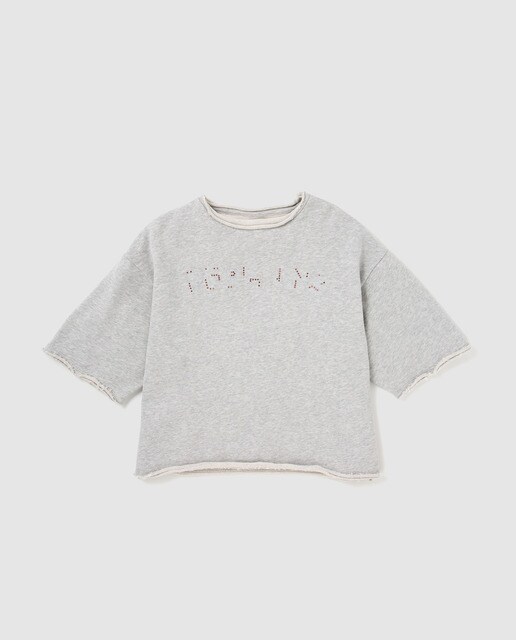 Sweatshirt Pepe Jeans em cinzento com estampado Sweatshirt Pepe Jeans em cinzento com estampado