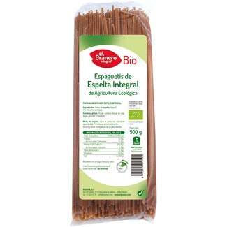 Comprar Bio Espaguetis De Espelta Integral De Cultivo Ecol Gico Envase