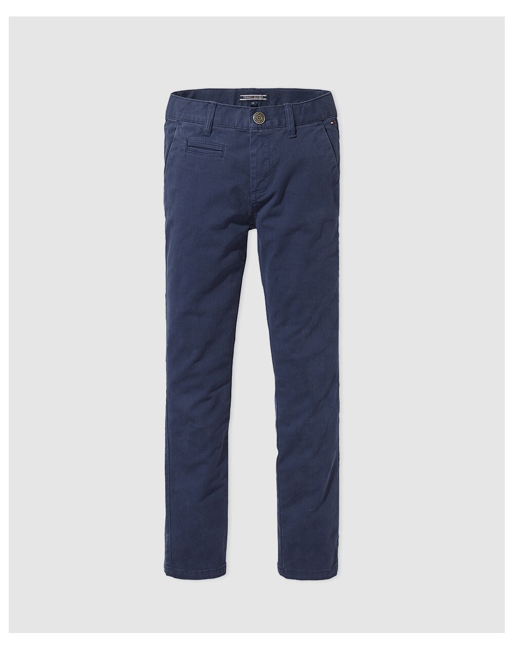Tommy Hilfiger boys' blue chinos, Navy blue. thumbnail