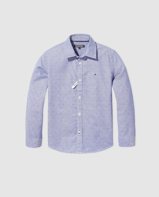 Camisa de bebé menino Tommy Hilfiger com estampado Camisa de bebé menino Tommy Hilfiger com estampado