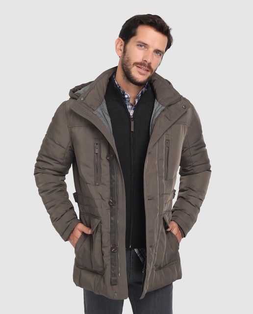 Moncler Abrigos Con Capucha granate Moncler Abrigos Con Capucha granate