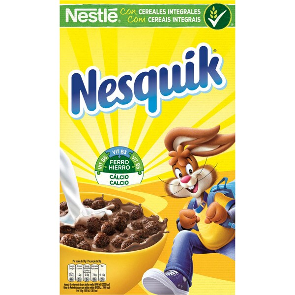 Cereales De Desayuno Integrales Chocolateados Paquete 625 G NESTLE