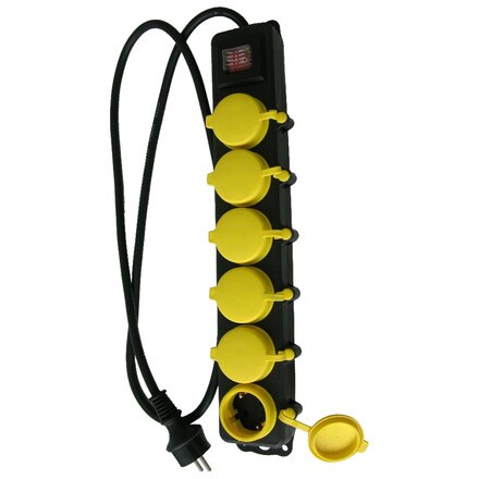 Image of Regleta Exteriores 6 Enchufes 000303006969