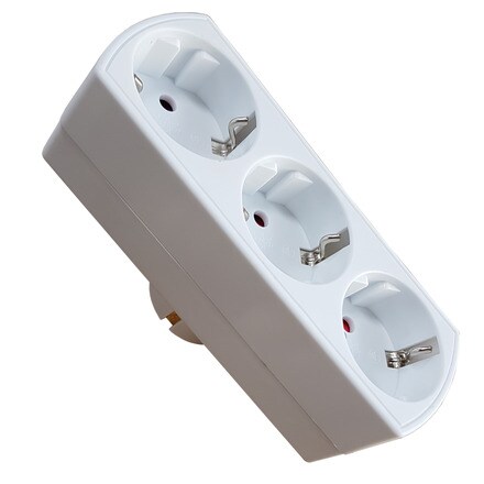 Image of Adaptador 3t Frontal 16a Blanco 000304502966