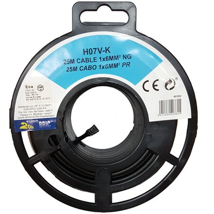 Image of Cable 25 Mh07v K 6mm Ng 000307003335