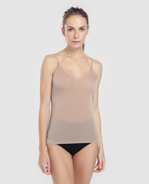 Camisola interior Belasi de mulher Teres com alças reguláveis Camisola interior Belasi de mulher Teres com alças reguláveis