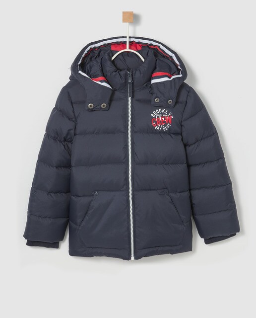 Parka de menino Freestyle azul-marinho com capuz Parka de menino Freestyle azul-marinho com capuz