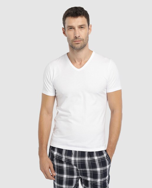 Camisola interior de homem Thermoimpetus branca