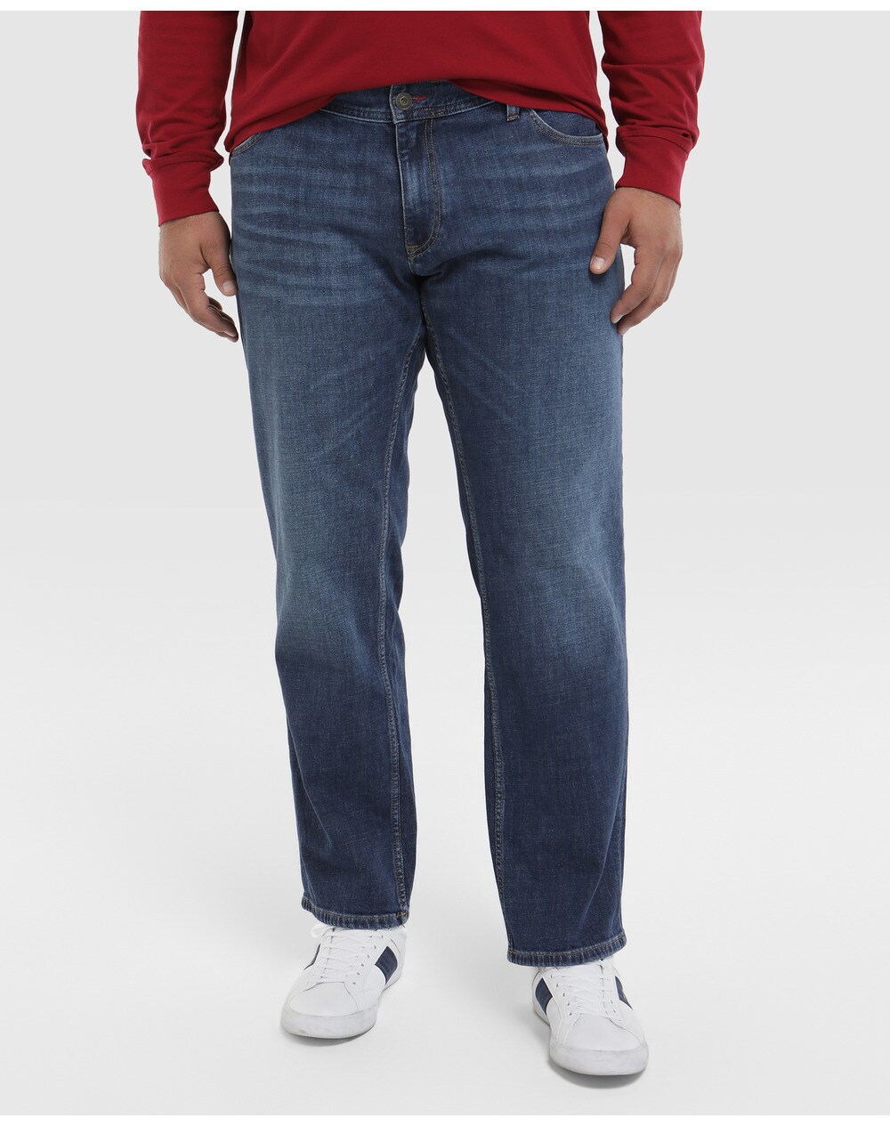 Tommy Hilfiger Big and Tall men's classic-fit blue jeans, Not specified. thumbnail
