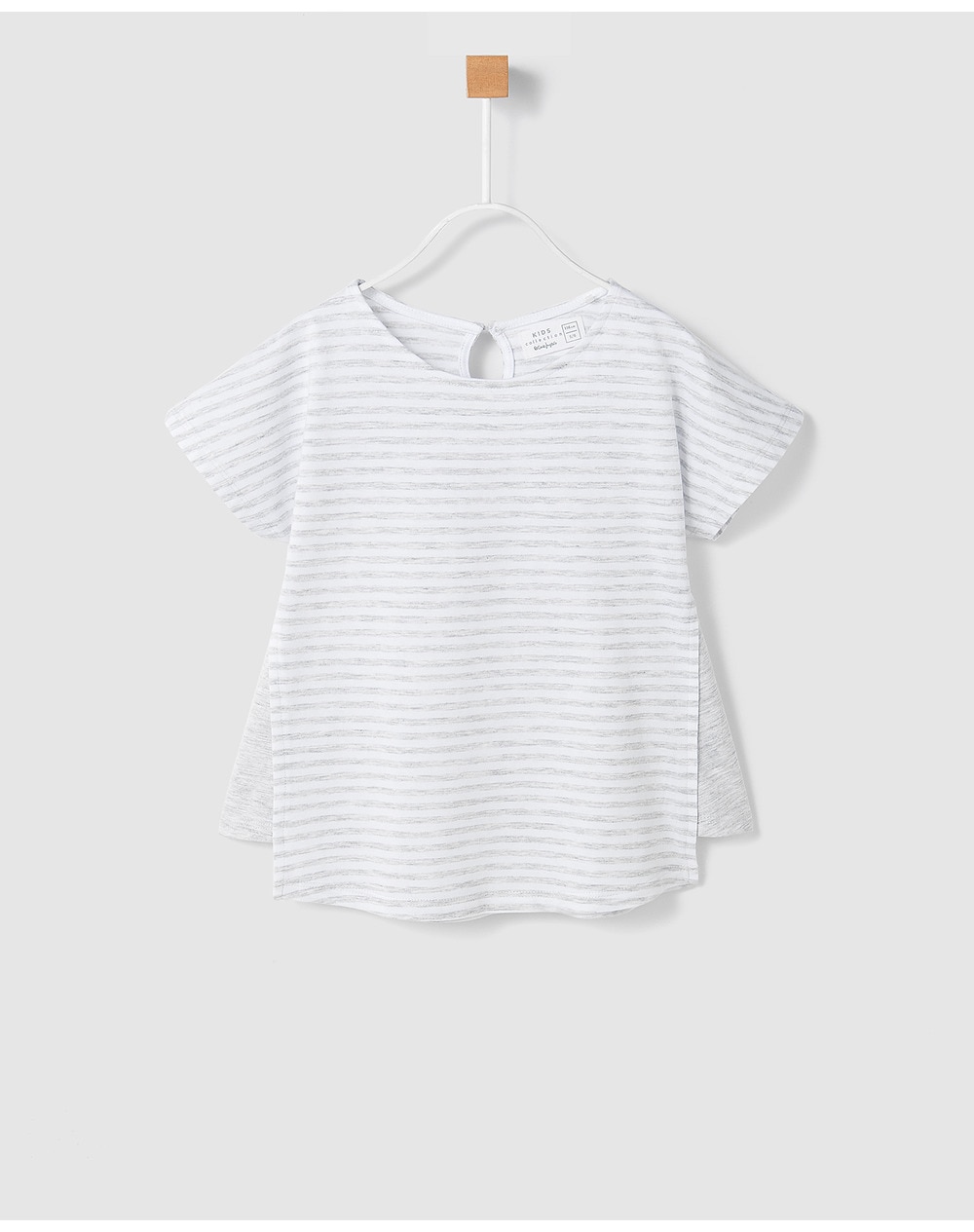 Tshirt à motif gris
