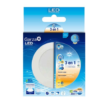 Image of Empotrable Led 3tempotrable 7w 660 Lm 001339006411