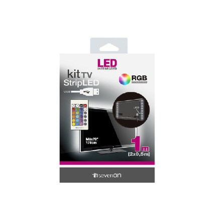 Image of Kit Tira Led Rgb Para Tv Usb 001339200501