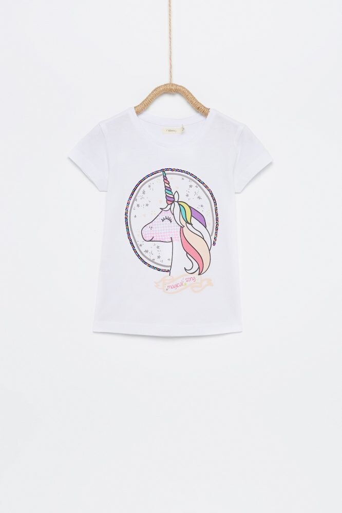 camiseta unicornio niña