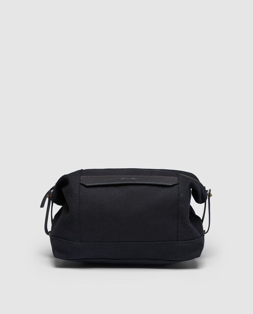 Nécessaire de homem Emidio Tucci preto com fecho de correr