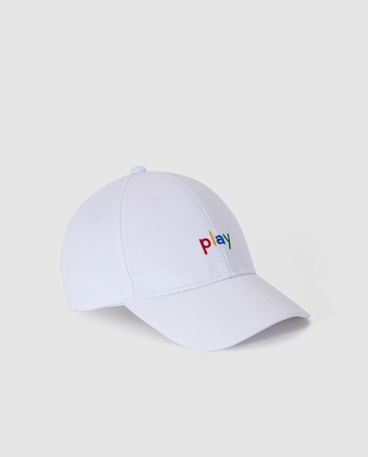 boys white cap