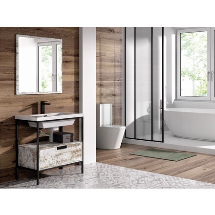 Image of Mueble Baño Vintage 1 Cajón 000707420311