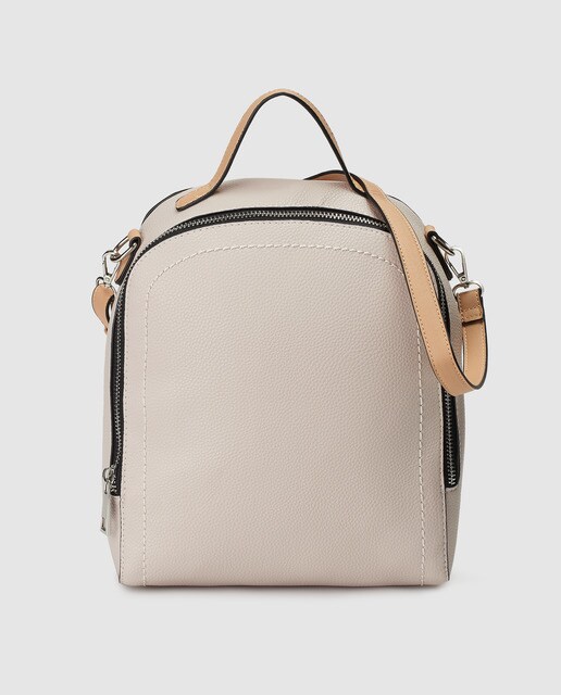 con natural Mochila Wear color Easy de cremallera IxqBWS6XBw
