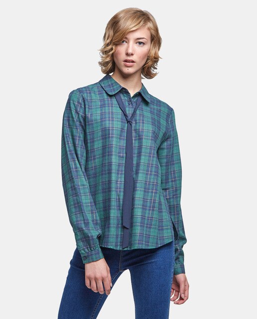 · El Camisas Mujer Vila Tops Corte Blusas Inglés Moda Y XqRrx7X