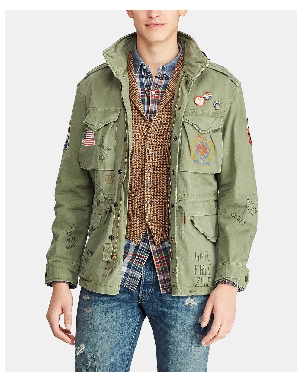 Veste chaude Polo Ralph Lauren à capuche
