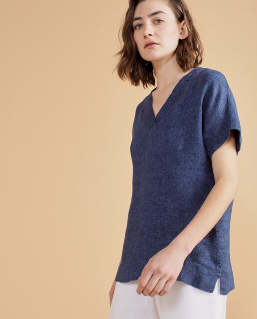 El Y CamisasBlusas 38 · Moda 23 Mujer Inglés Corte Tops Talla 7Yyv6bfg