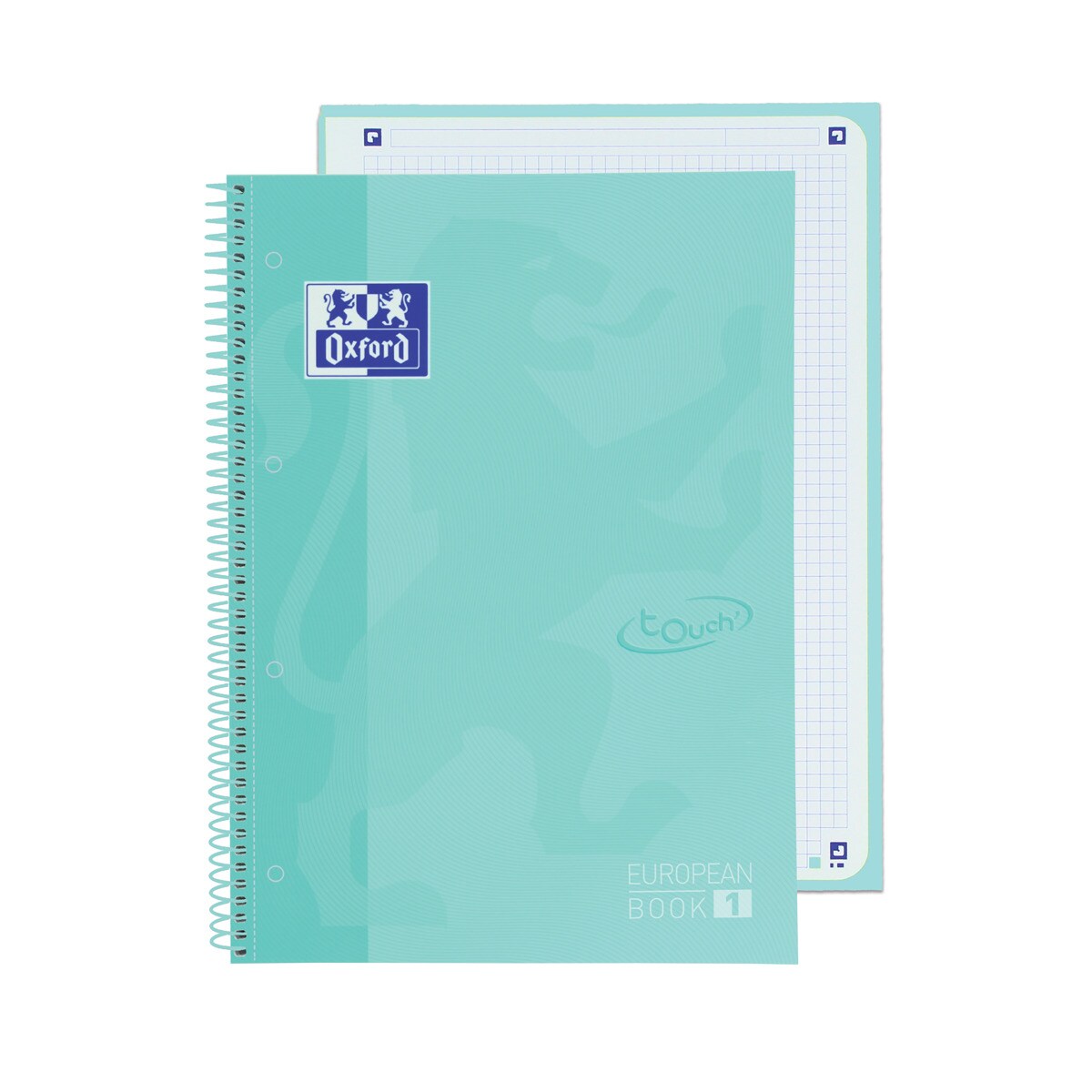 Cuaderno Espiral Microperforado Touch Pastel A4 Tapa Extra Dura 80