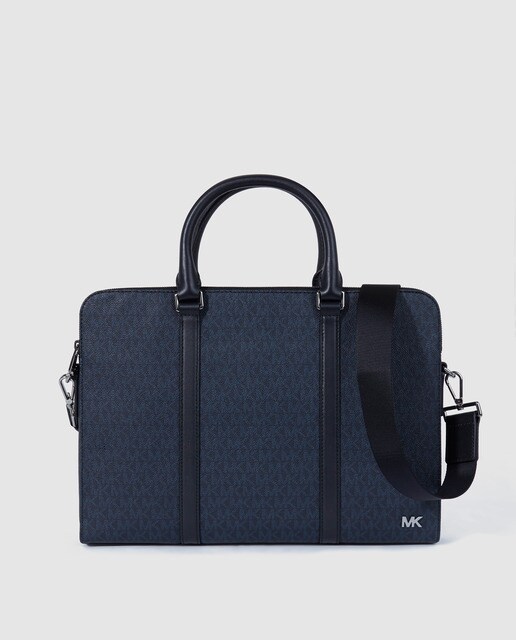 Mala Michael Kors azul estampada Mala Michael Kors azul estampada