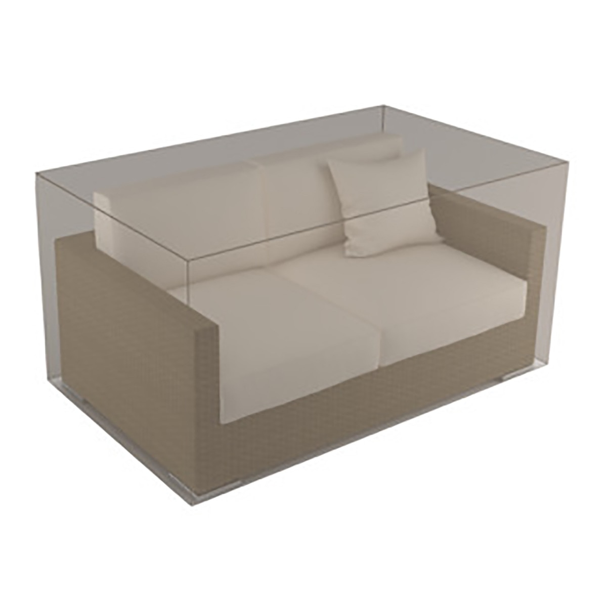 Funda para sofá de jardín de 3 plazas Nortene · Terraza y Jardín · Hipercor